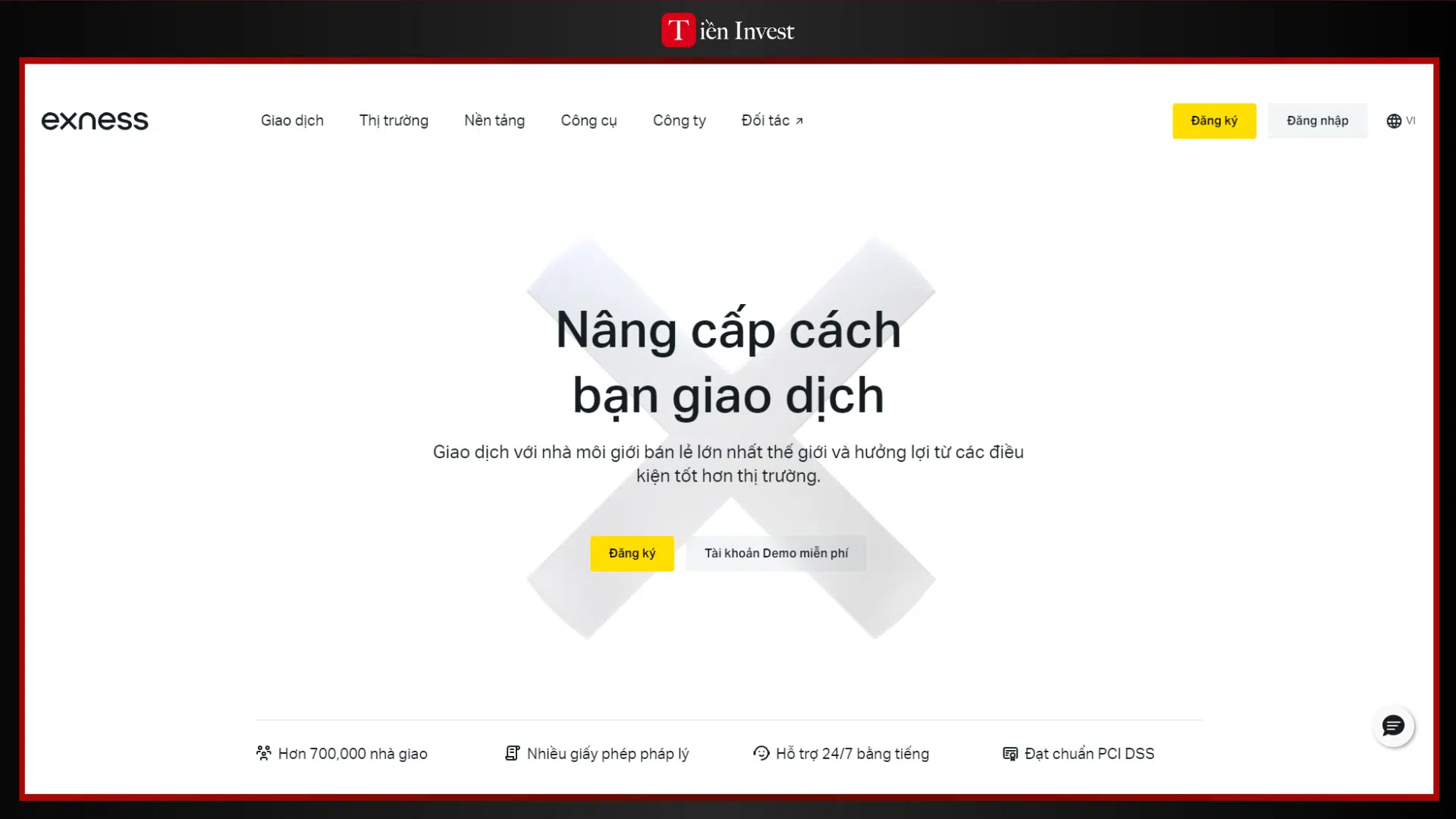 trang web Exness
