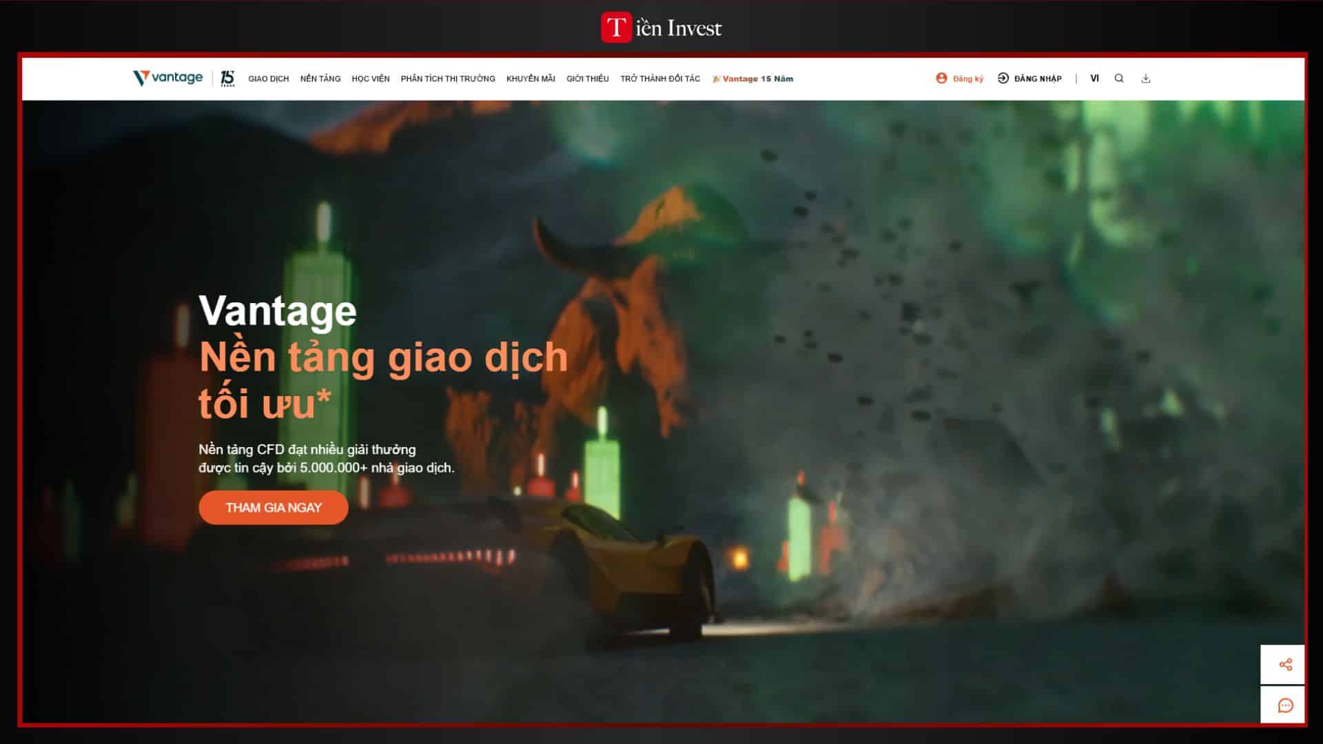 Trang web Vantage