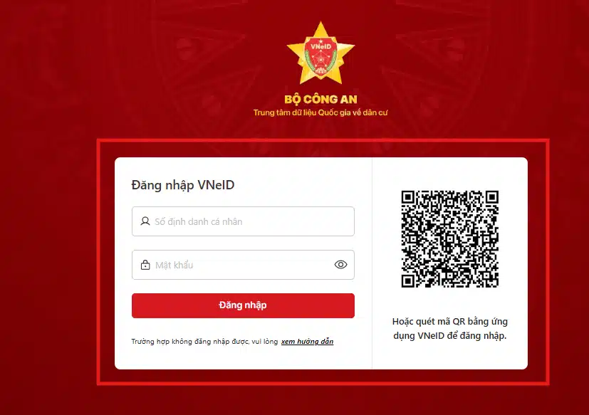 Cách đăng nhập nộp thuế điện tử bằng tài khoản Định danh điện tử