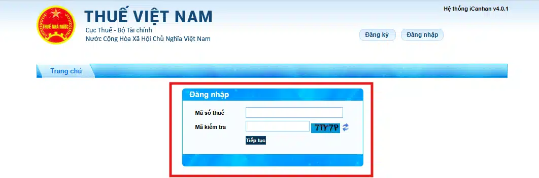 Cách đăng nhập nộp thuế điện tử bằng tài khoản thuế điện tử
