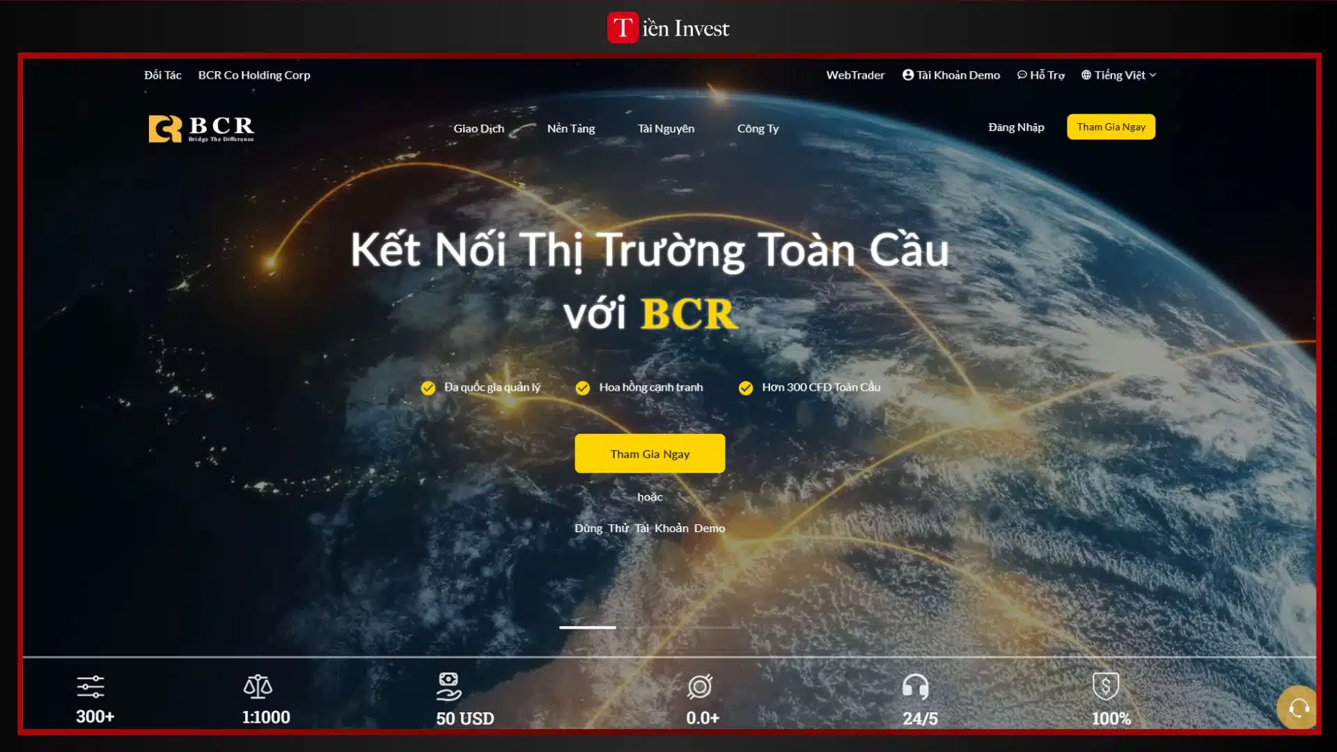 TRANG WEB BCR