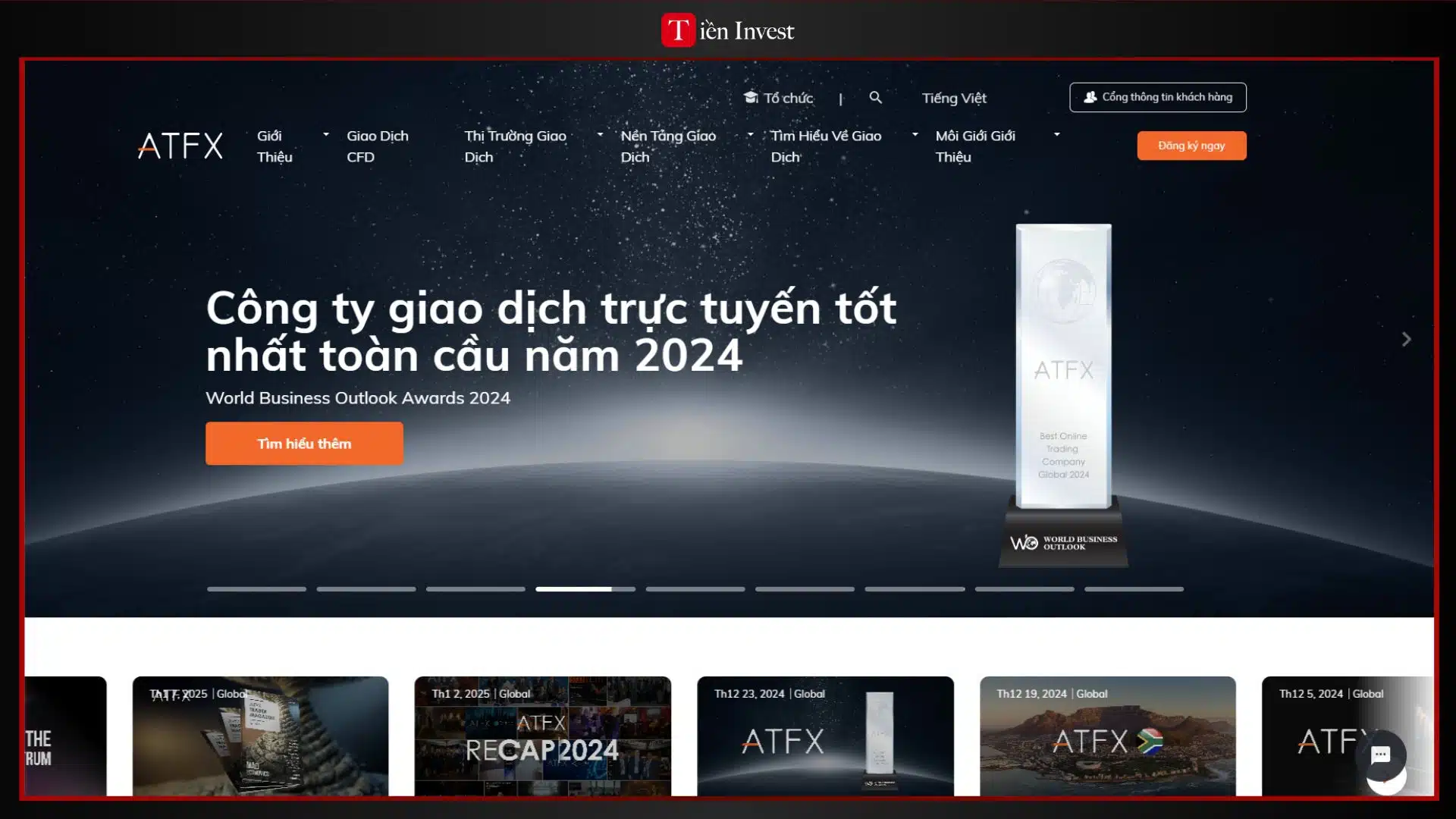 trang web ATFX