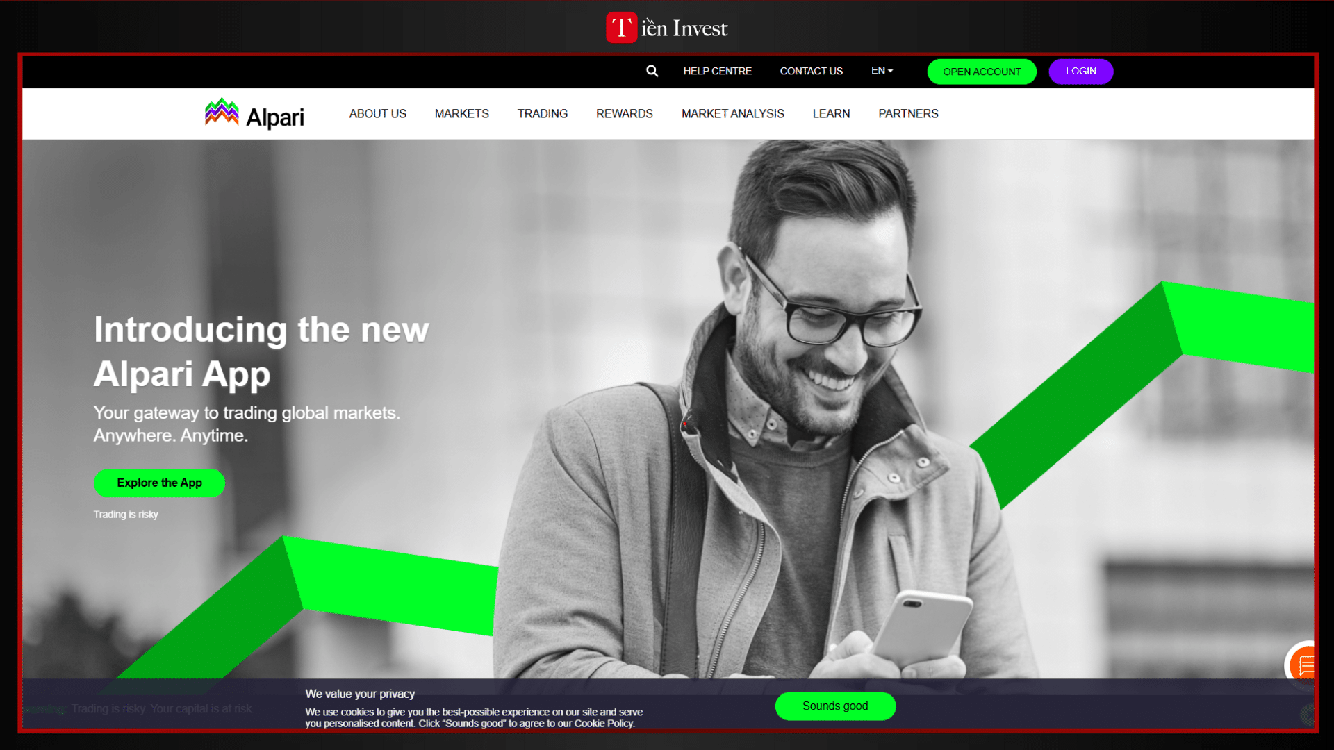 trang web Alpari