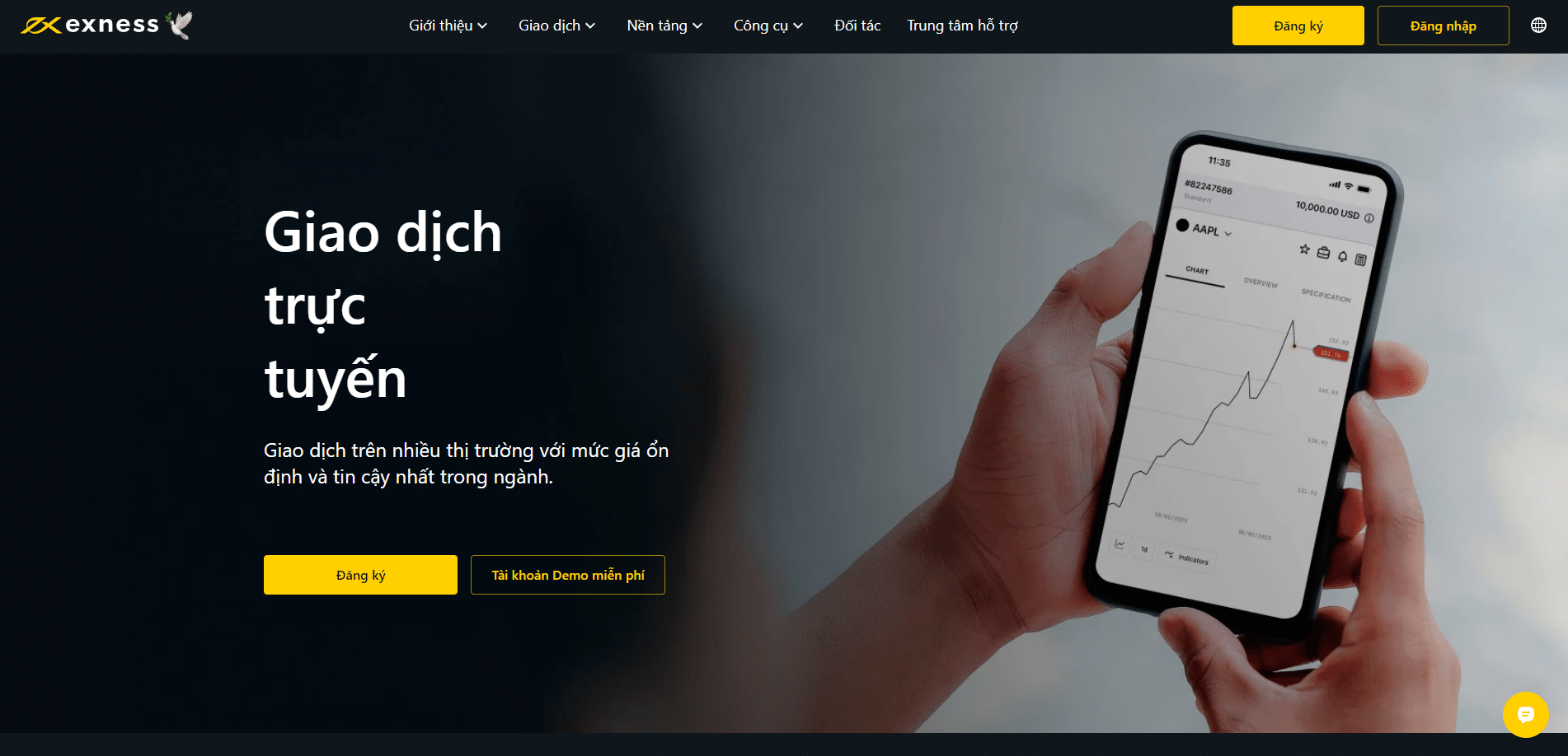 sàn forex nạp rút tiền nhanh