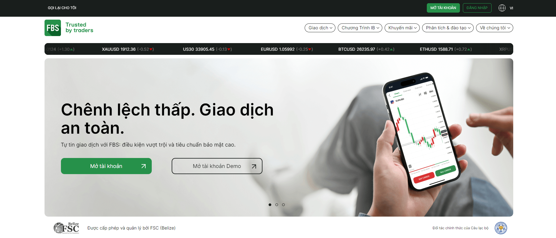 sàn forex nạp rút tiền nhanh