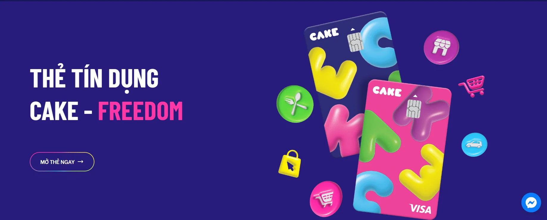 Thẻ tín dụng Cake