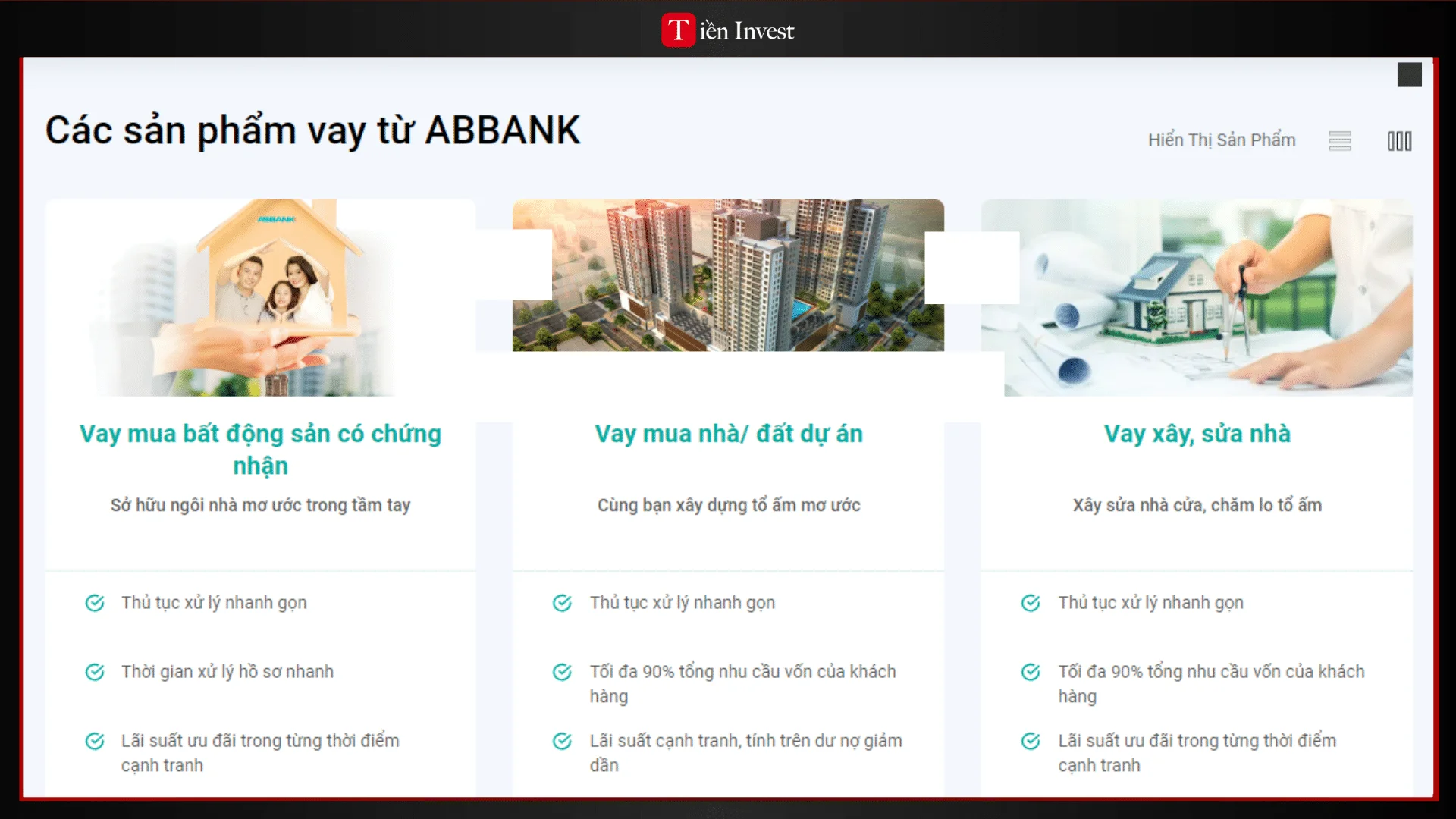 Lãi suất ngân hàng abbank