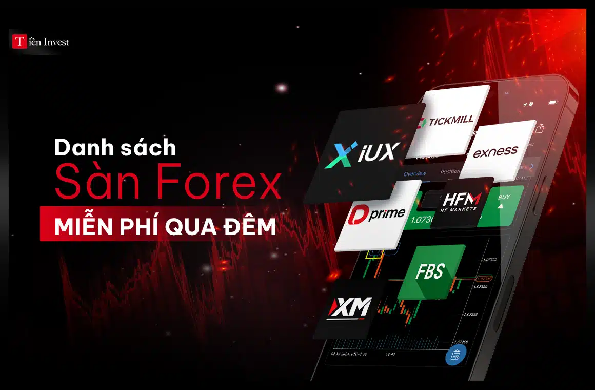 Top sàn forex miễn phí qua đêm (free swap)