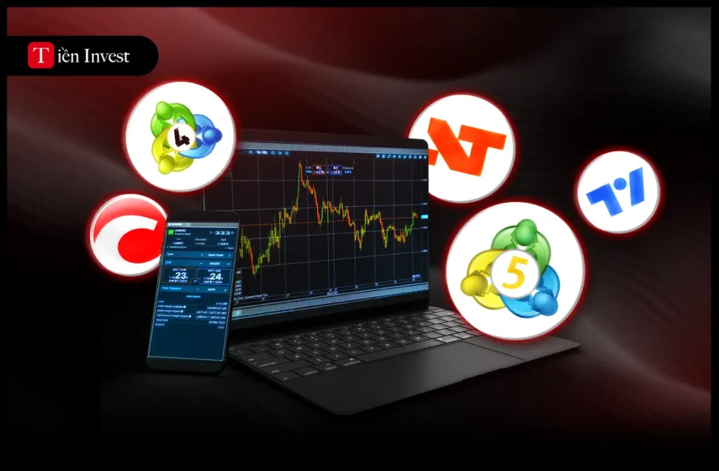 Các nền tảng giao dịch forex hàng đầu hiện nay gồm MT4, MT5, cTrader, TradingView và NinjaTrader